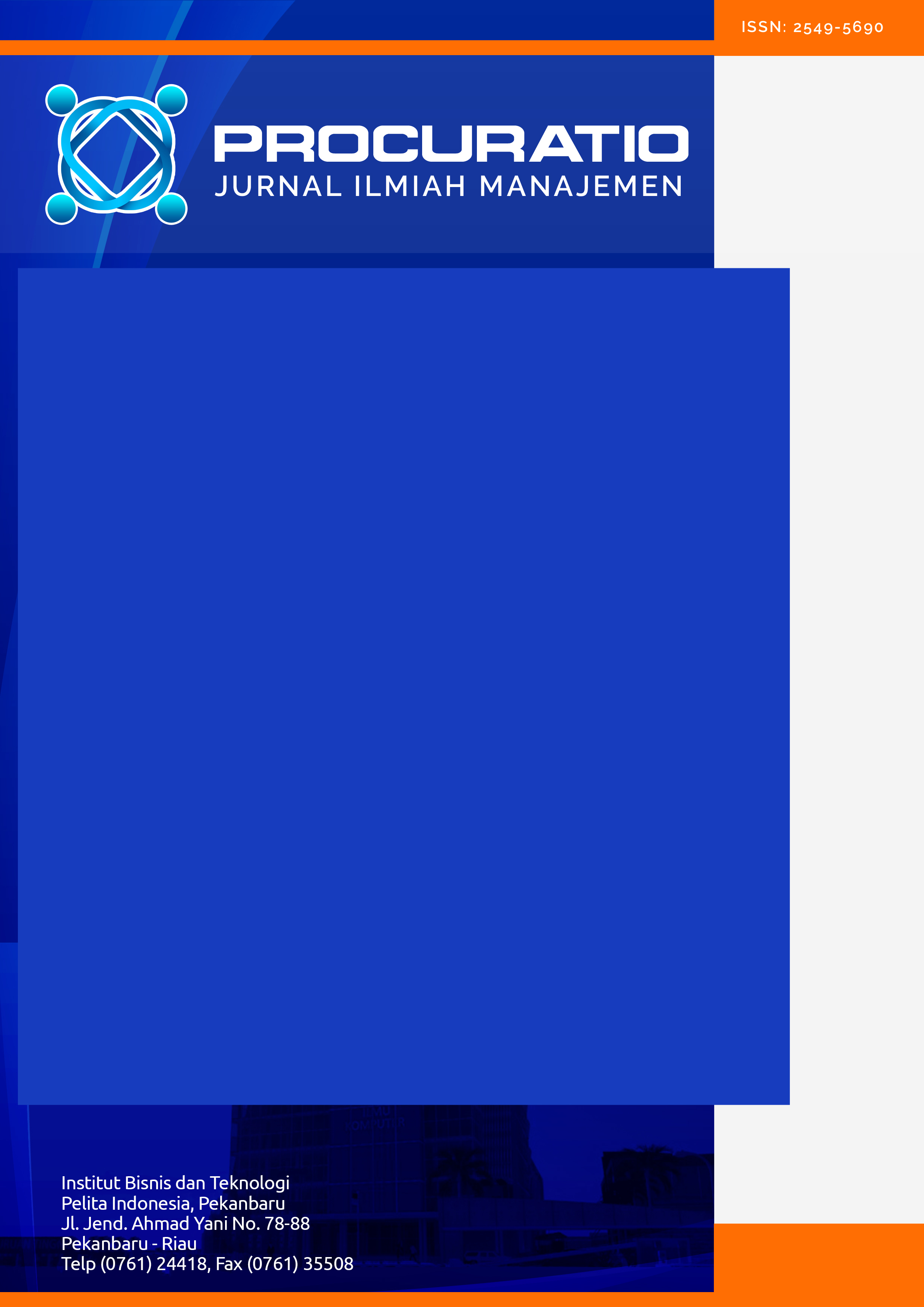Procuratio : Jurnal Ilmiah Manajemen